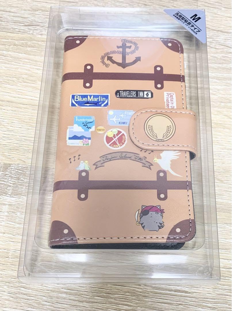 Summer Pockets 久島 鴎スーツケース手帳型スマホケース Lサイズ Summer Pockets 久島 鴎スーツケース手帳型スマホケース Lサイズ
